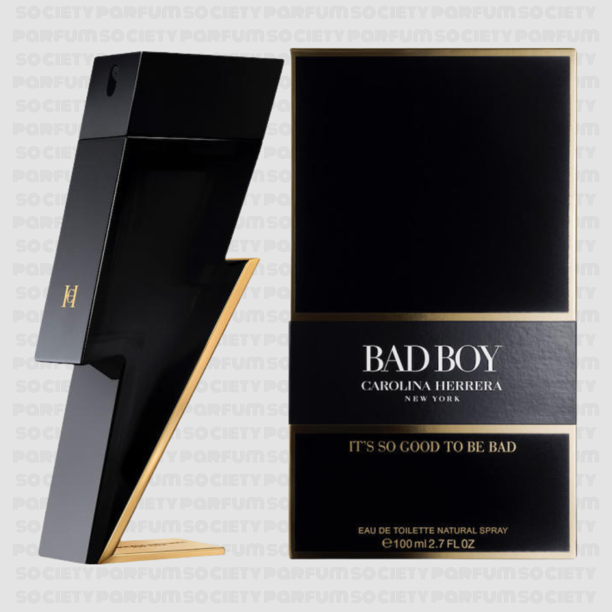 CAROLINA HERRERA BAD BOY IT'S SO GOOD TO BE BAD 100 ML