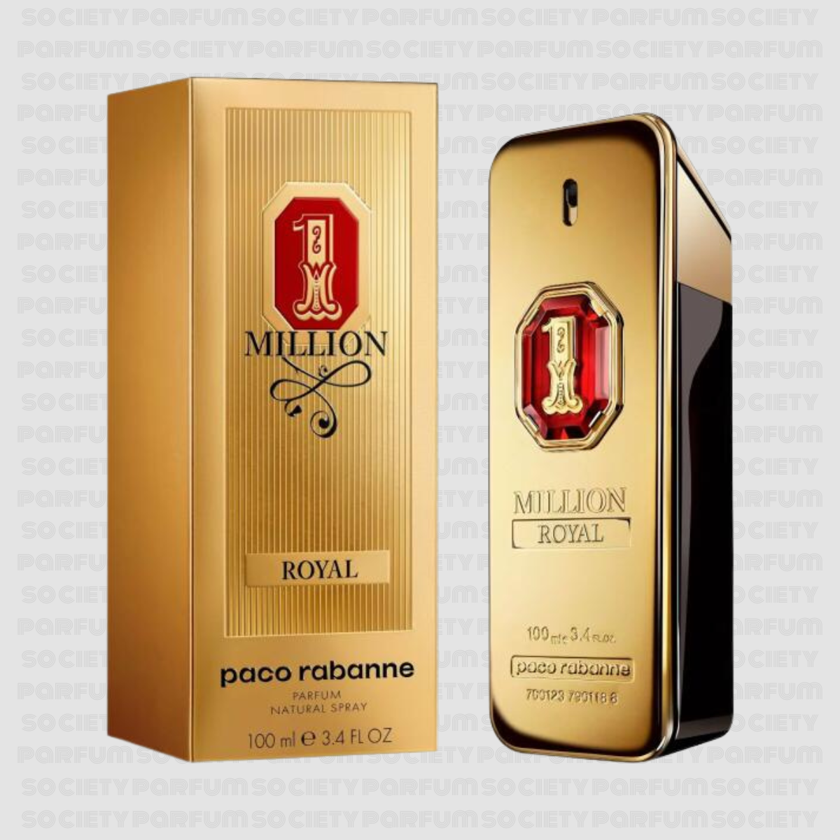 PACO RABANNE ONE MILLION ROYAL PARFUM 100ML