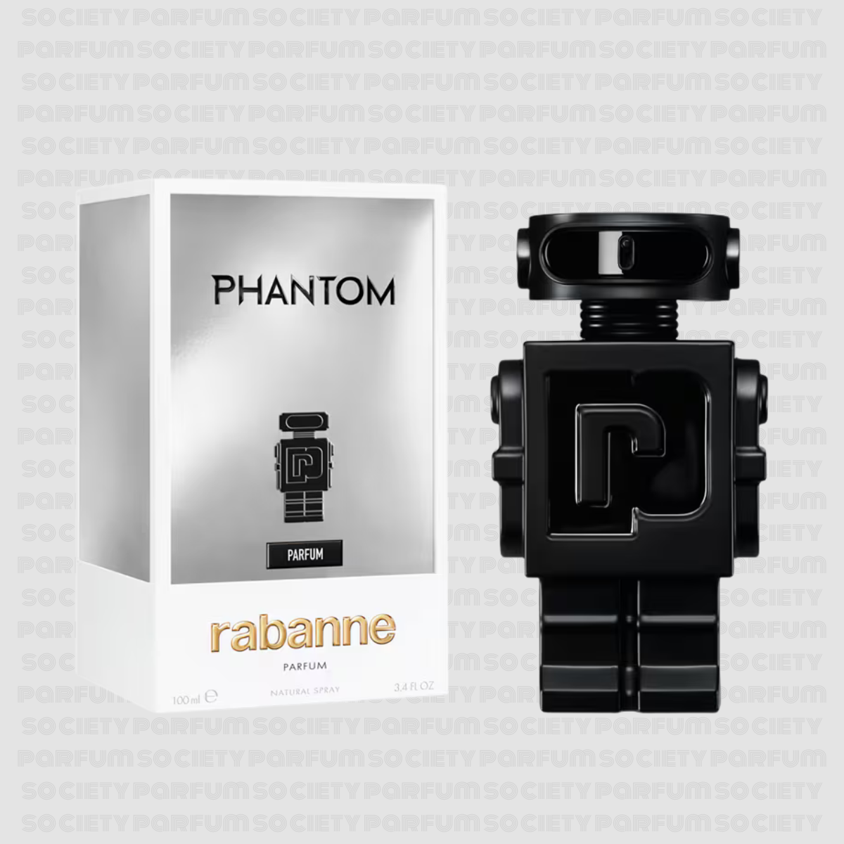 PACO RABANNE PHANTOM PARFUM 100ML (BLACK)