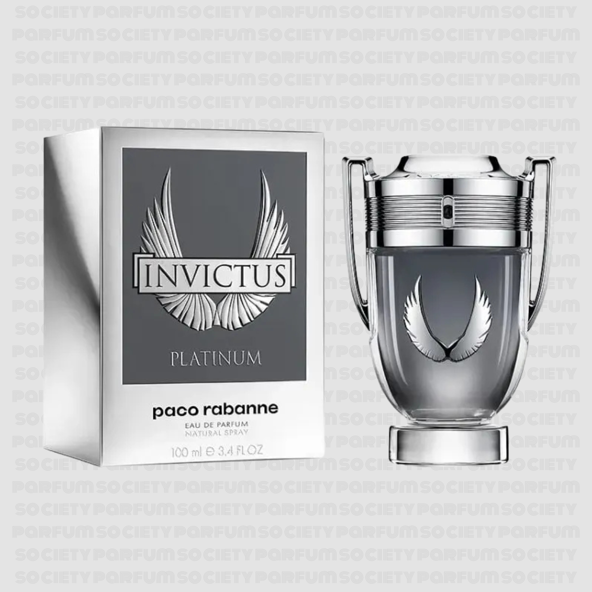 PACO RABANNE INVICTUS PLATINIUM 100 ML